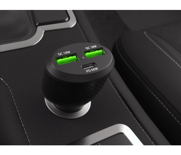Natec Coney 2x USB 1x USB-C QC 84W - 1370622 - zdjęcie 3